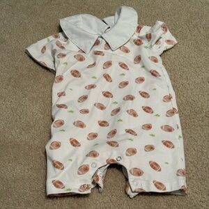 Stitchy Fish Touchdown Time Romper